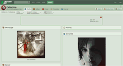 Desktop Screenshot of cattechno.deviantart.com