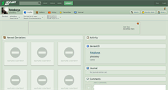 Desktop Screenshot of fotoboys.deviantart.com