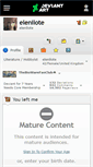 Mobile Screenshot of elenilote.deviantart.com
