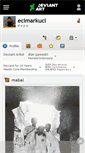 Mobile Screenshot of ecimarkuci.deviantart.com