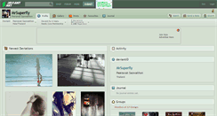 Desktop Screenshot of mrsuperfly.deviantart.com