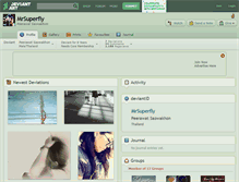 Tablet Screenshot of mrsuperfly.deviantart.com