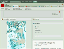 Tablet Screenshot of bi-hwa.deviantart.com