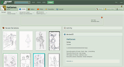 Desktop Screenshot of hatgemes.deviantart.com