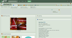 Desktop Screenshot of mewheart151.deviantart.com