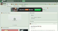 Desktop Screenshot of ktu-lu.deviantart.com