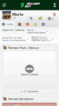 Mobile Screenshot of ktu-lu.deviantart.com