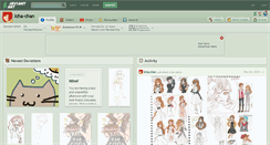 Desktop Screenshot of icha-chan.deviantart.com