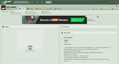 Desktop Screenshot of kori-okami.deviantart.com
