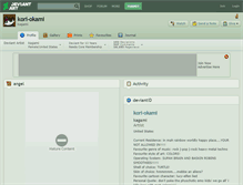Tablet Screenshot of kori-okami.deviantart.com