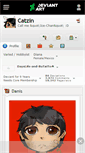 Mobile Screenshot of catzin.deviantart.com