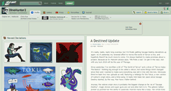 Desktop Screenshot of dinohunter2.deviantart.com