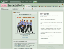 Tablet Screenshot of ouranhighhostclubdp.deviantart.com