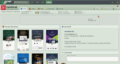 Desktop Screenshot of mareklevak.deviantart.com
