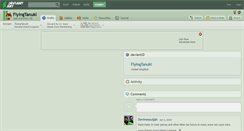Desktop Screenshot of flyingtanuki.deviantart.com