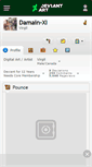 Mobile Screenshot of damain-xi.deviantart.com