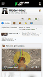 Mobile Screenshot of hidden-mind.deviantart.com