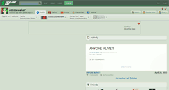 Desktop Screenshot of cocosneaker.deviantart.com