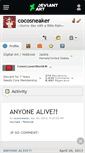 Mobile Screenshot of cocosneaker.deviantart.com