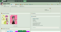 Desktop Screenshot of kamiru-chann.deviantart.com