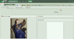 Desktop Screenshot of magnificent-megan.deviantart.com