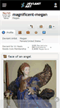Mobile Screenshot of magnificent-megan.deviantart.com