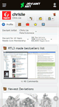 Mobile Screenshot of chrislie.deviantart.com