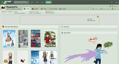 Desktop Screenshot of phoenix976.deviantart.com