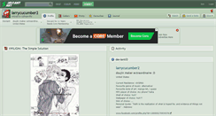 Desktop Screenshot of larrycucumber2.deviantart.com