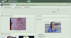 Desktop Screenshot of madkazumi.deviantart.com