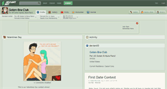 Desktop Screenshot of goten-bra-club.deviantart.com