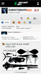 Mobile Screenshot of d4rkst0rm99.deviantart.com