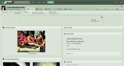 Desktop Screenshot of julswaslostinchaos.deviantart.com