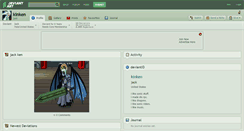 Desktop Screenshot of kinken.deviantart.com