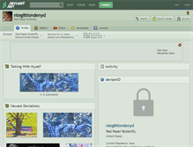 Tablet Screenshot of nteg8tiondenyd.deviantart.com