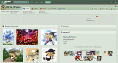 Desktop Screenshot of marisa-kirisame.deviantart.com