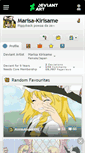 Mobile Screenshot of marisa-kirisame.deviantart.com