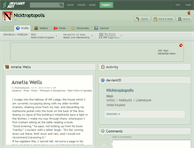 Tablet Screenshot of nicktroptopolis.deviantart.com
