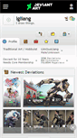 Mobile Screenshot of lgliang.deviantart.com