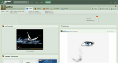 Desktop Screenshot of gri3fon.deviantart.com