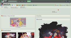 Desktop Screenshot of karin75146.deviantart.com