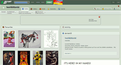 Desktop Screenshot of hexhibitionist.deviantart.com