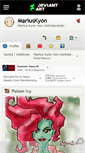 Mobile Screenshot of mariuskyon.deviantart.com