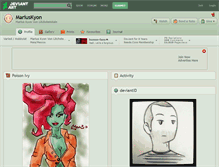 Tablet Screenshot of mariuskyon.deviantart.com