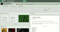 Desktop Screenshot of diamonds-droog.deviantart.com