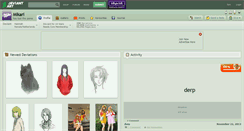 Desktop Screenshot of mikari.deviantart.com