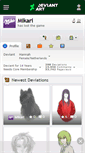 Mobile Screenshot of mikari.deviantart.com
