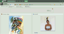 Desktop Screenshot of oradine.deviantart.com