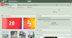 Desktop Screenshot of ichazzer.deviantart.com