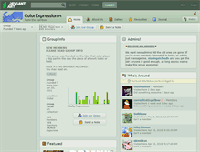 Tablet Screenshot of colorexpression.deviantart.com